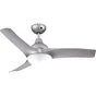 Ventilateur de plafond avec éclairage, INSPIRE Aruba, argent