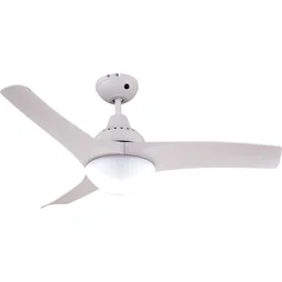 Ventilateur de plafond avec éclairage, INSPIRE Aruba, blanc