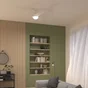Ventilateur de plafond avec éclairage, INSPIRE Aruba, blanc