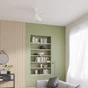 Ventilateur de plafond avec éclairage, INSPIRE Aruba, blanc