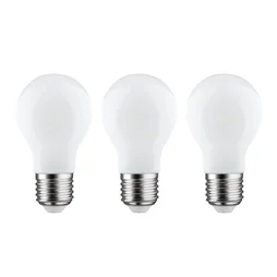 Lot de 3 ampoules led à filament standard, E27, 1521Lm 7.2W=100W, 6500K, Classe A, LEXMAN