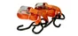 Lot de 2 sangles de serrage, polypropylene, XL PERFORM TOOLS, 3mx25mm, 150kg, crochets orange