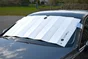Pare soleil auto universel, aluminium polyethylene, 70x130cm, pliable, anti uv, CONTREJOUR