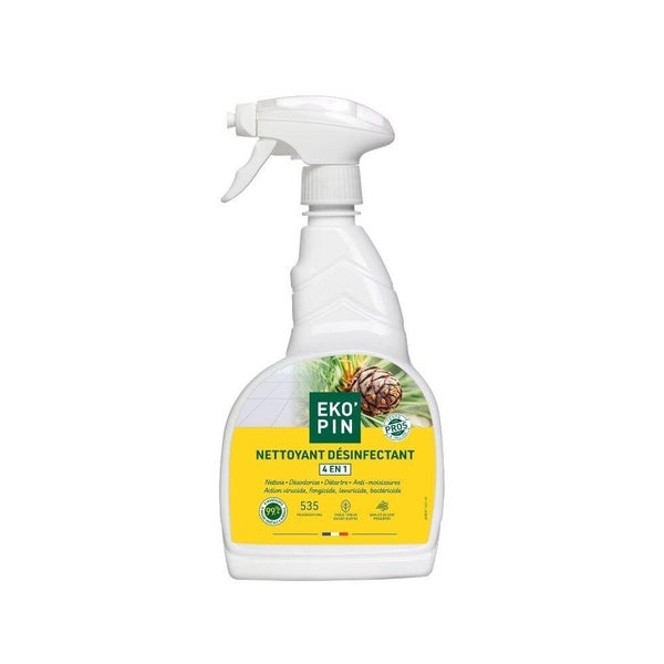 Nettoyant désinfectant 4 en 1 750ml, EKOPIN