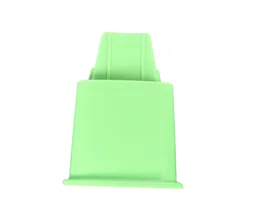 Lot de 4 pieds abreuvoir double cylindre ligne verte