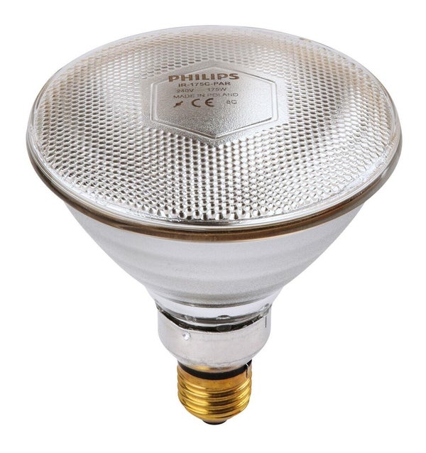 Ampoule infra rouge/par, 100w, blanche, PHILIPS