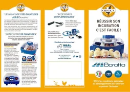 Brochure volaille "reussir son incubation c'est facile" CHIKA