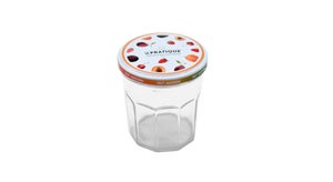 Confiturier 324 ml diam.82mm couvercle Decore Le Pratique pack 12