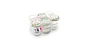 Lot de 6 confituriers 385 ml couvercle décore LE PRATIQUE diam. 82mm