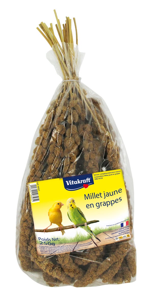 Nourriture pour oiseau millet jaune en grappes VITAKRAFT