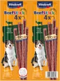 Lot de 4 friandises pour chien VITAKRAFT Beef-Stick gibier