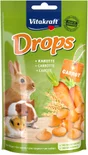 Friandise rongeur drops a la carotte 75g VITAKRAFT