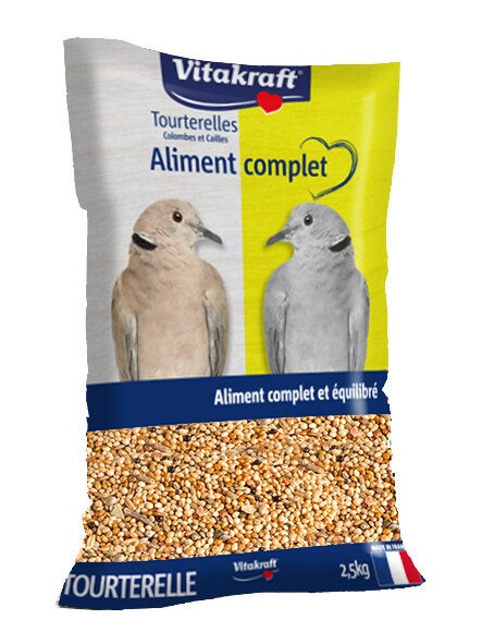 Aliment tourterelles menu coussin 2,5kg VITAKRAFT