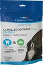 Friandise chien +30kg lamelles à mâcher anti plaque/tartre relax x15 pcs FRANCODEX