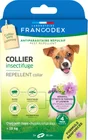 Collier insectifuge chiot/chien - 10 kg, margosa/geraniol/lavandin, 35 cm