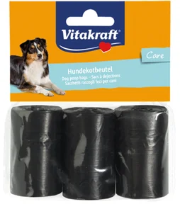 Recharge de 15 sacs pour distributeur chien VITAKRAFT lot de 3