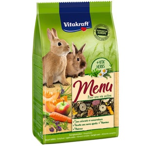 Aliment lapin nain menu 2.5 kg VITAKRAFT