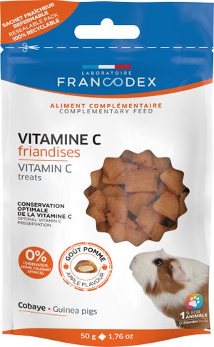 Friandise pour rongeur, vitamine C, 50 g