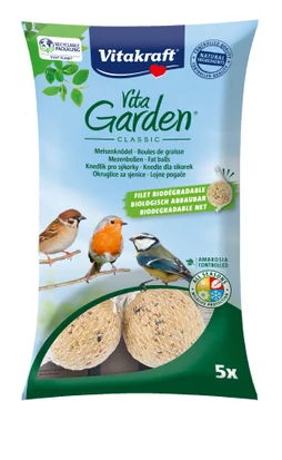 Lot de 5 boules de graisse filet biodegradable 440 gr