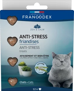 Friandise chat anti-stress 12 pièces