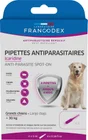 Antiparasitaire chien + 30 kg icaridine pipettes 4 x 5 ml