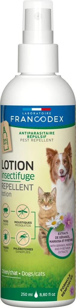 Antiparasitaire chien/chat naturel lotion spray 250 ml