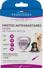 Antiparasitaire chiot/chien - 15 kg pipettes 4 x 1.5 ml