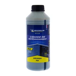 Liquide de refroidissement bleu hautete Temperature -35°C/250000Km Psa Michelin 1L