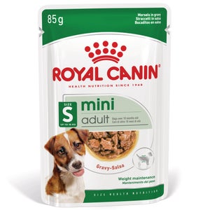 Pâtée chien mini sauce 1 x 85 gr