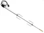 Kit tournebroche pour barbecue TITAN ROTISSOIRE PRO broche 127 cm longueur utile env 106 cm  moteur électrique
