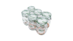 Lot de 6 terrines 1l Diam. 85 mm LE PRATIQUE