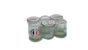 Confiturier 200ml d70mm couvercle decore LE PRATIQUE pack 6
