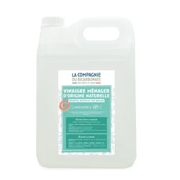Vinaigre menager blanc concentre 20° Cie du Bicarbonate 5l