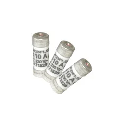 Lot de 3 fusibles céramique 10 A, 8.5 x 23 mm