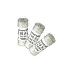 Lot de 3 fusibles céramique 16 A, 10.3 x 25.8 mm