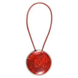 Embrasse Aimantée Ronde, Rouge