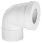 Pipe De Wc Courte En Angle De 90 °C Diam.10 Cm Wirquin