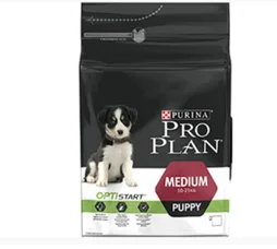 Croquettes pour chien medium puppy riche au poulet/riz, PRO PLAN, 3 kg