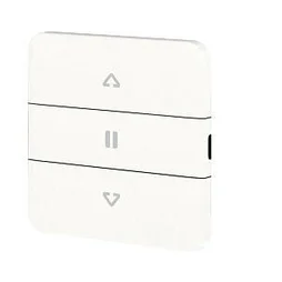 Cache Commande Volet Roulant Cosy, Lexman Blanc-Blanc N°0 Mat
