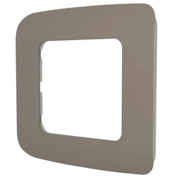 Plaque Simple Cosy, Lexman, Brun Taupe N°3