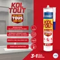 Colle transparente, koltout CYANOLIT, cartouche 290 ml