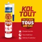 Colle transparente, koltout CYANOLIT, cartouche 290 ml
