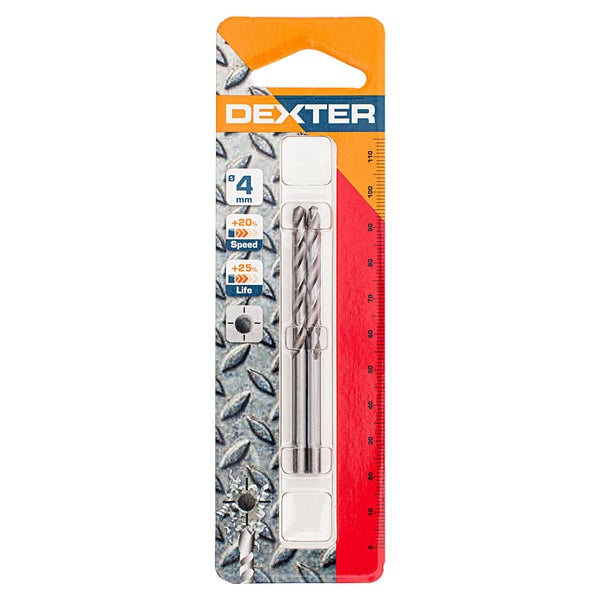 Lot De 2 Forets Métal, Diam.Assortiment De Forets Mm Dexter
