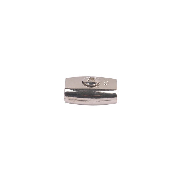 Lot De 2 Serre-Cordes Zamak, Standers, Diam.4 X L.32 X L.20 Mm