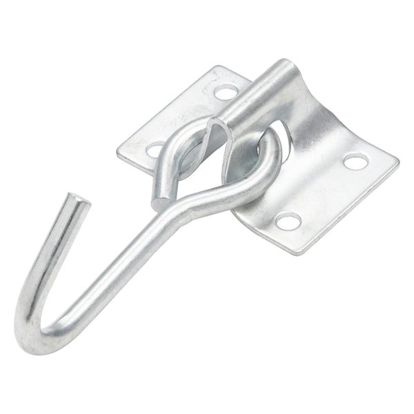 Crochet Mobile Et Platine Acier Zingué, Standers, Diam.7 X L.70 X L.45 Mm