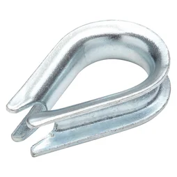 Cosse Coeur Acier Zingué, Standers, Diam.13 X L.70 X L.8 Mm