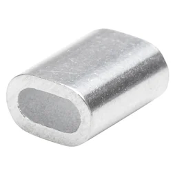 Lot De 10 Manchons Aluminium, Standers, Diam.1.5 X L.19 X L.9 Mm