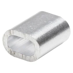 Lot De 6 Manchons Aluminium, Standers, Diam.3 Mm