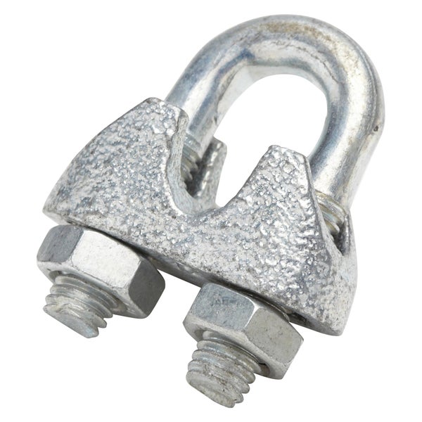 Serre-câble en acier zingué, STANDERS, diam. 6 mm