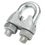 Serre-câble en acier zingué, STANDERS, diam.10 x L.7 x l.5.5 mm